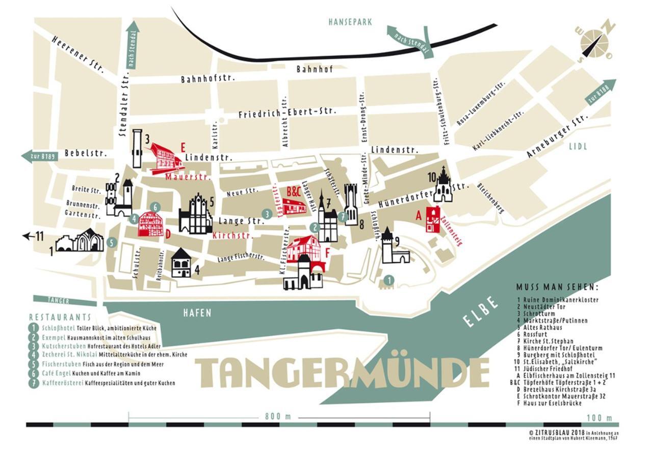 Toepferhof 2 Villa Tangermünde Екстериор снимка